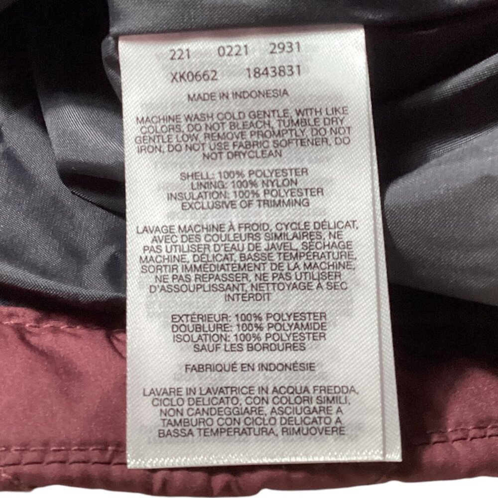 Columbia Snowmelt Valley II insulated Women's Burgundy Jacket, Size XL - Picture 3 of 8